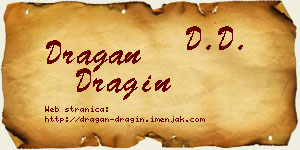 Dragan Dragin vizit kartica